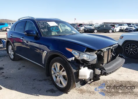 2014 Infiniti Qx70 z USA, uszkodzony, nr VIN JN8CS1MW7EM412920